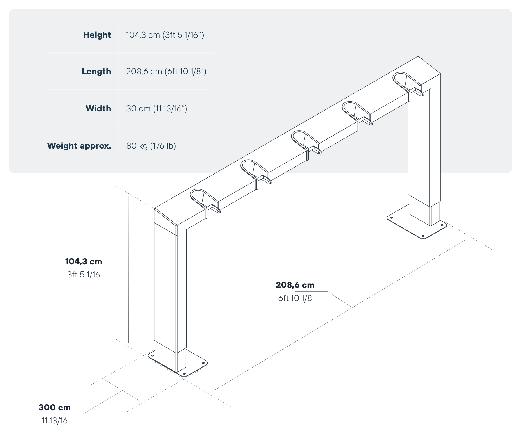 Technical specifications diagram